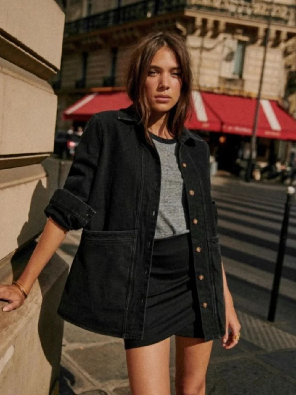 Sezane Will Jacket - Picture 1 of 4